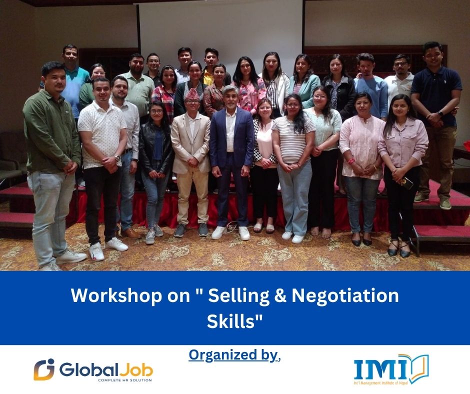 Workshop on Selling & Negotiation Skills -Siddhartha Bank